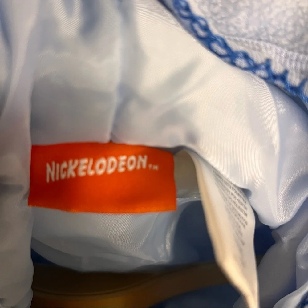 Nickelodeon 2010 SpongeBob One Piece Hooded Pajama‎